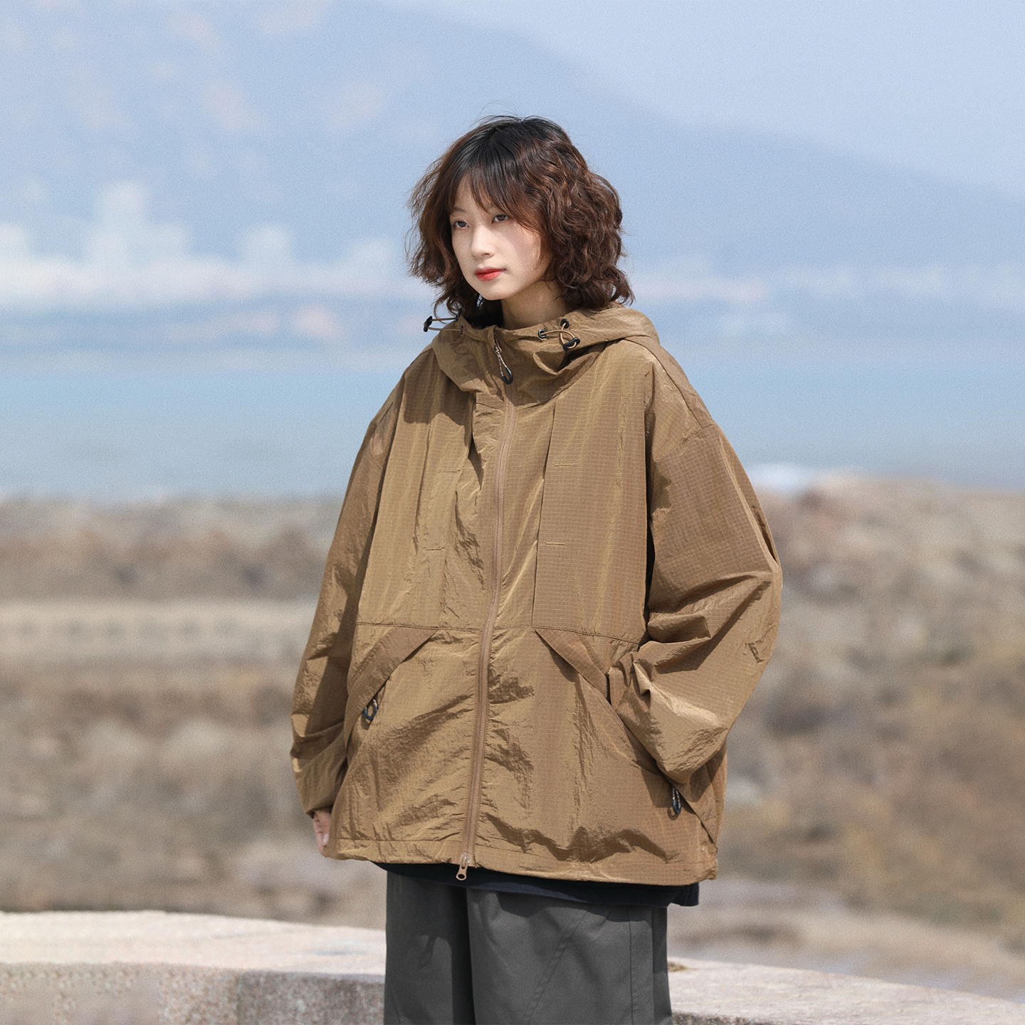 阿于呆轻薄UPF50+防紫外线防晒衣