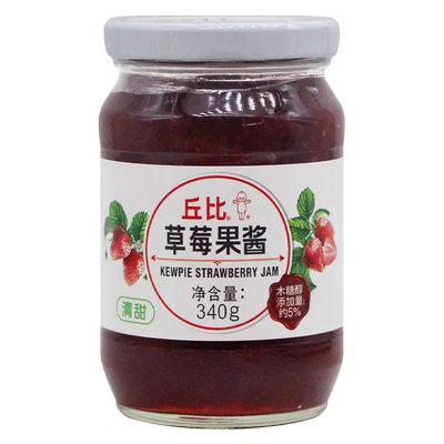 丘比草莓果酱340g*2瓶酸奶冰淇淋