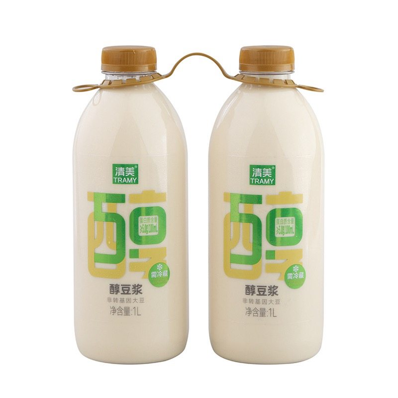山姆超市清美甄选原料非转基因大豆0糖醇豆浆口感丝滑蛋白质0添加