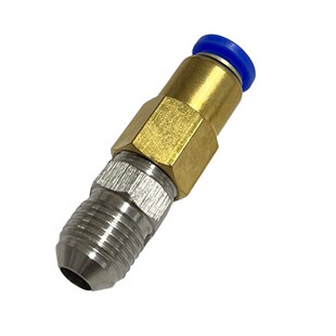 9/16-18UNF外丝转8mm pu气管快插接头外螺纹9/16-18unf外径约14mm