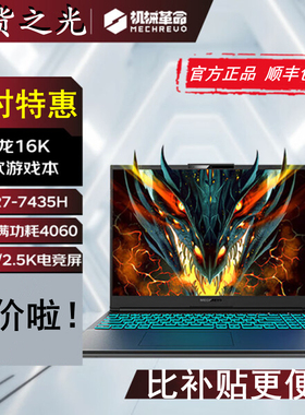 MECHREVO/机械革命蛟龙16Pro/16K/极光Pro满血4060旷世G16游戏本