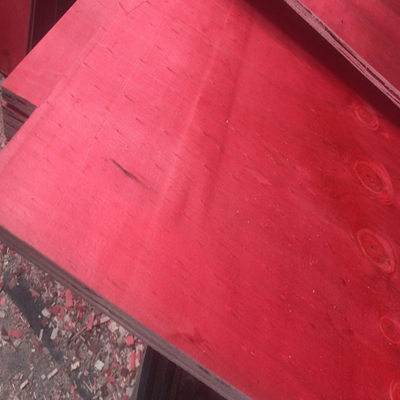建筑模板工地用覆膜板10毫米红板防水杨木板壳子板91.5*183工程i.