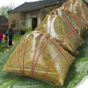 鲜肉粽 多年口碑款 广西南宁特产 农家手工新鲜绿豆五花肉咸味大粽
