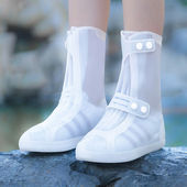 套男女高筒防滑L码 防水防雨鞋 适合36 37鞋 优勤 码 YOUQIN