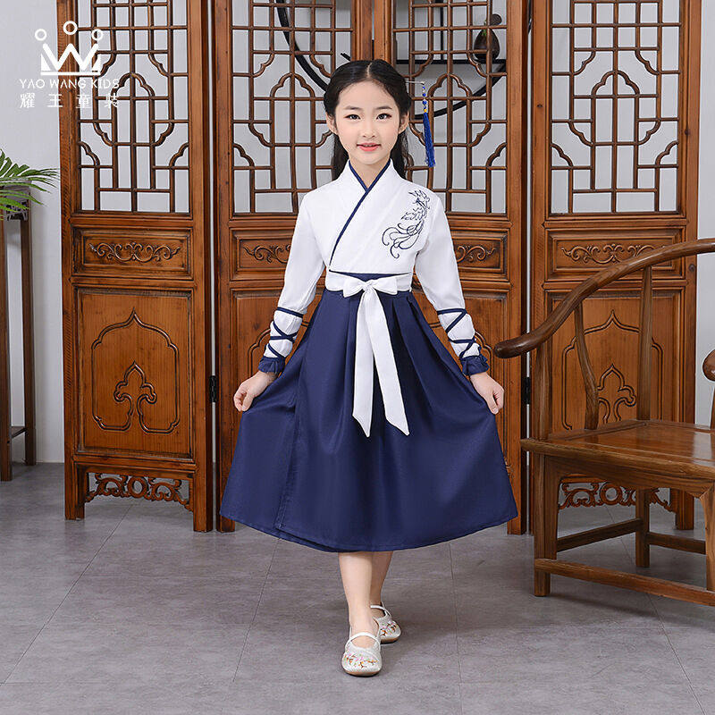 耀王儿童汉服男女童国学服中国风古装六一学生弟子规书童演出服三高性价比高么？