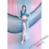 503 套装 京霆肚皮舞练功服装 初学者东方舞蹈性感裙演出服2023新款