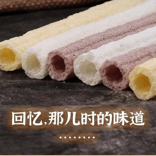 老式传统手工爆米花江米棍米花棒童年怀旧味道休闲零食米花棍特产