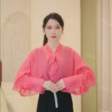 Летняя шифоновая накидка, тонкий плащ, защита от солнца, в западном стиле