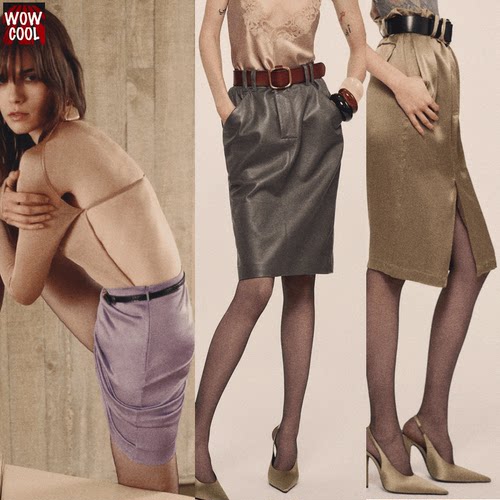 半身裙一步裙半身裙优雅直筒