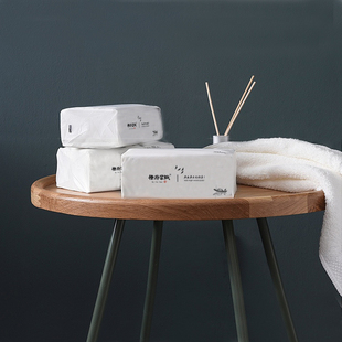 褚府家纸抽纸3层100抽家用面巾纸餐巾纸实惠小包装30包特价