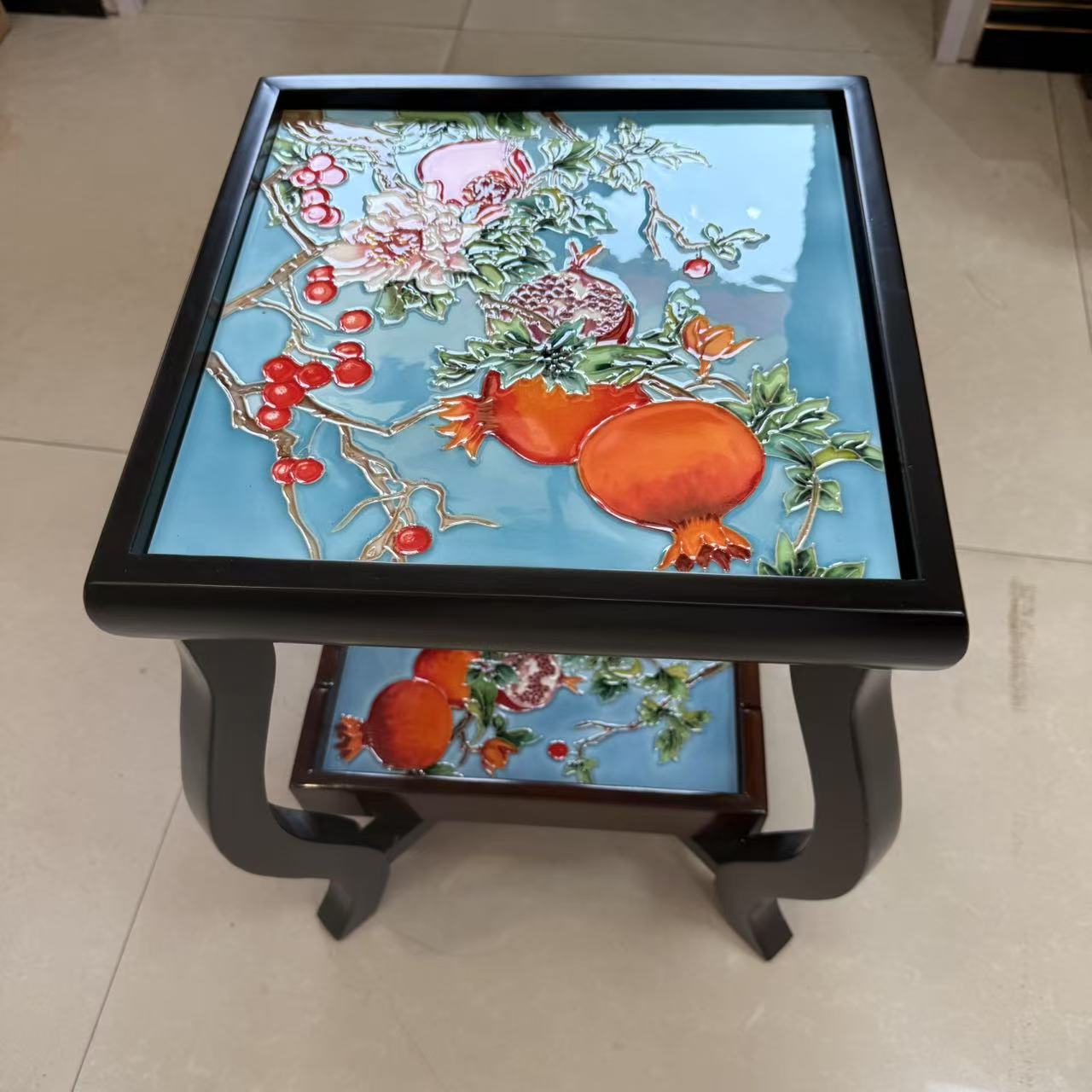 30方新中式方形折叠桌