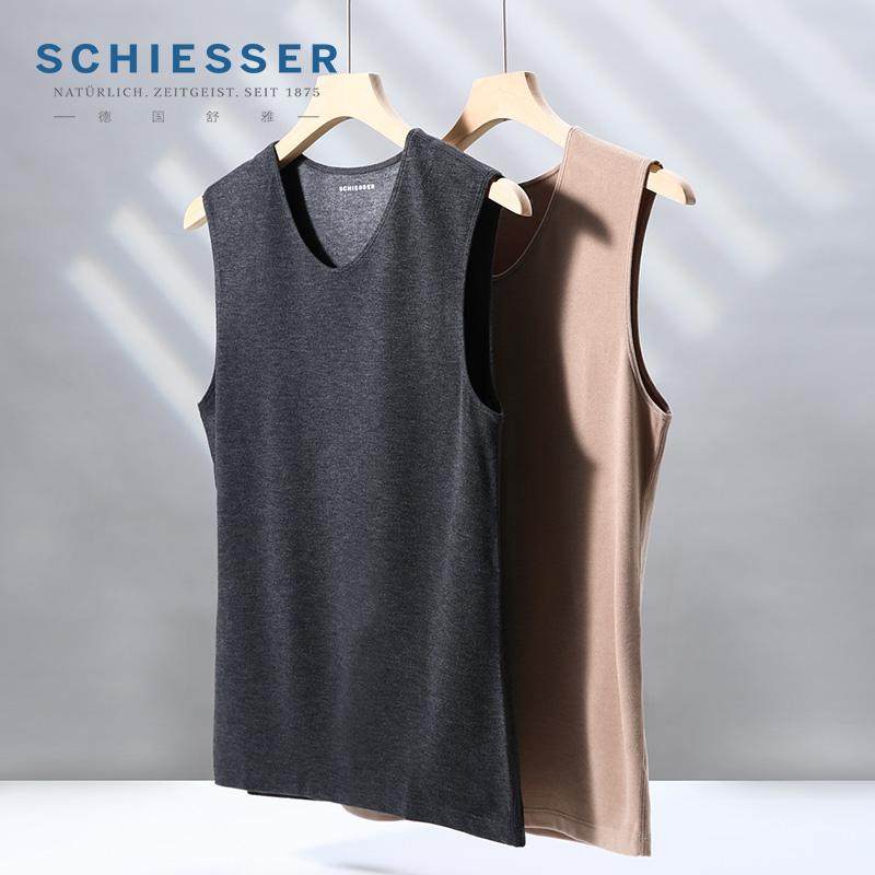 德国舒雅秋冬男士保暖背心双面绒加厚蚕丝羊绒发热弹力贴身打底,女士内衣/男士内衣/家居服,保暖背心,淘宝优惠券,粉丝福利购,淘宝优惠卷