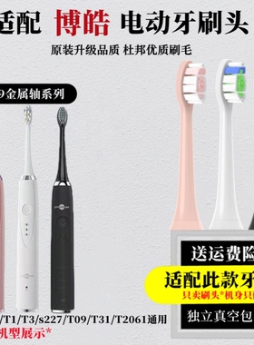 适用prooral/博皓电动牙刷头 2922 T09  2081 2082 2082B替换头