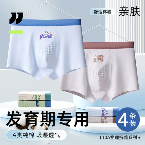 男童青少年内裤纯棉a类中大童