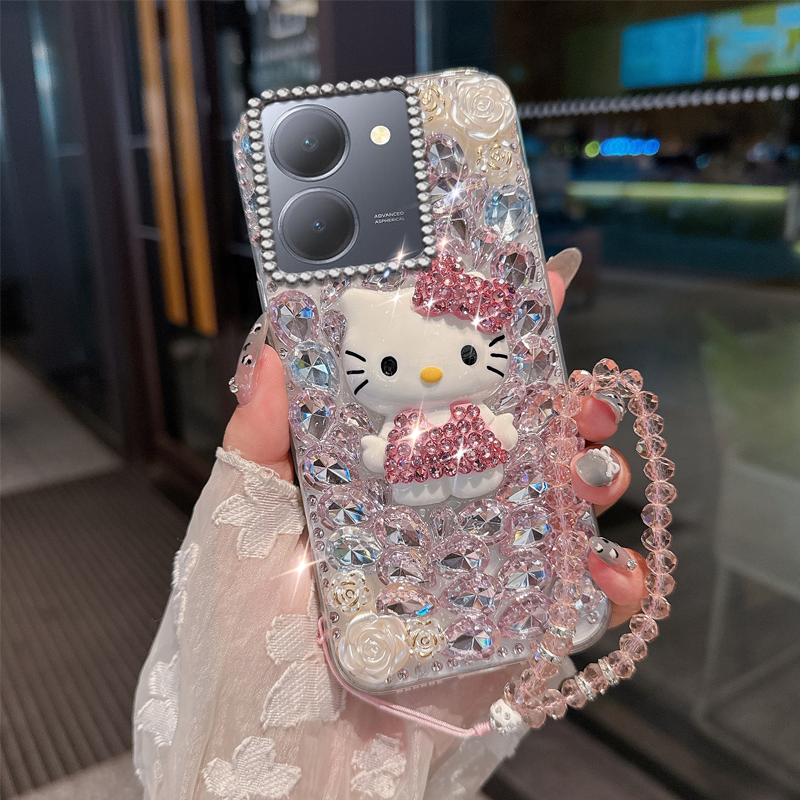 高端奢华镶钻手机壳，不掉钻，不发黄