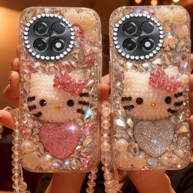 高端奢华镶钻手机壳，不掉钻，不发黄