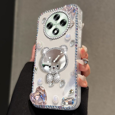 满钻奢华高级水钻适用OPPOA3 5G手机壳透明R11s防摔R15梦镜版小众13新品K10x全包R11Plus镶钻14/2025年