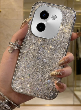 金属春天小清新适用vivoY200手机壳硅胶NEO外壳Y200+网红Y200T/2026年nex3全包Y70s马年Y55s女款z8保护套Y36T