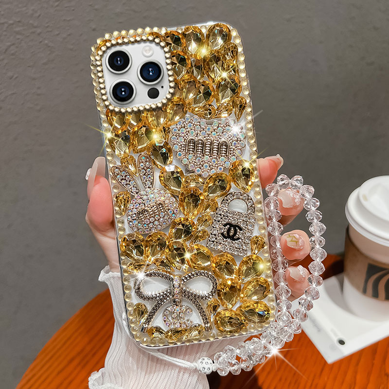 高级满钻水钻适用苹果iPhone16promax手机壳外壳SE(第二代)防摔6s小众12Pro新品11Pro网红8Plus女款16/2025年