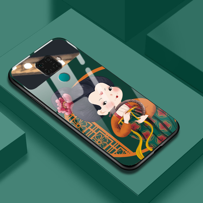 网红新品-化妆镜子-玻璃手机壳-补妆镜