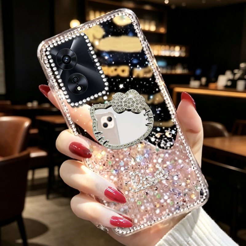 透明高级感闪钻适用OPPOA97 5G手机壳新款A2硅胶A6S防摔A11秋冬A6i/2026年A2水钻a95软壳A5 上档次A6Plus奢华图片