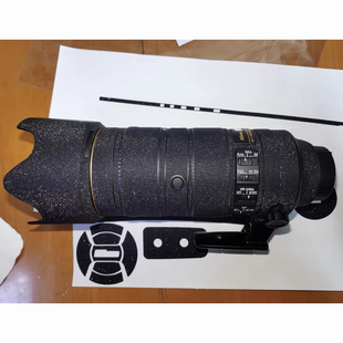 200 II竹炮电磁炮贴纸 F2.8G 适用尼康相机镜头贴膜AFS