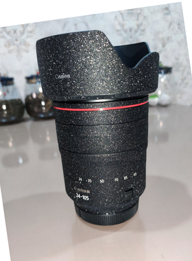 适用佳能相机镜头贴膜EF50 EF24-105 70-200 24-70 16-35贴纸EF85