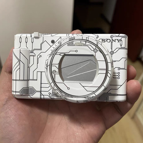 适用索尼黑卡相机贴膜RX100 M7 M6 M5 M4 M2保护贴纸ZV1二代ZV1II