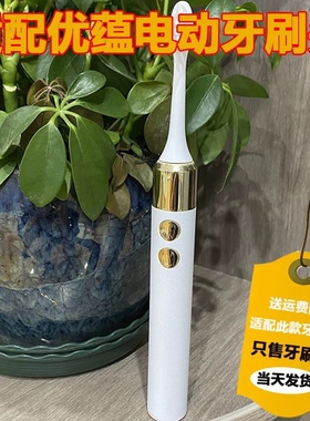 适用于UYUN优蕴电动牙刷头U1/X1/C1替换成人清洁型通用于软毛黑色