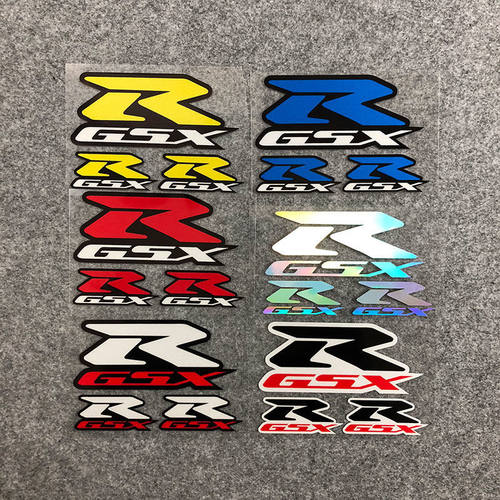 适用于铃木GSXR反光贴纸摩托车油箱贴花250/600/750/1000/K6/7/8