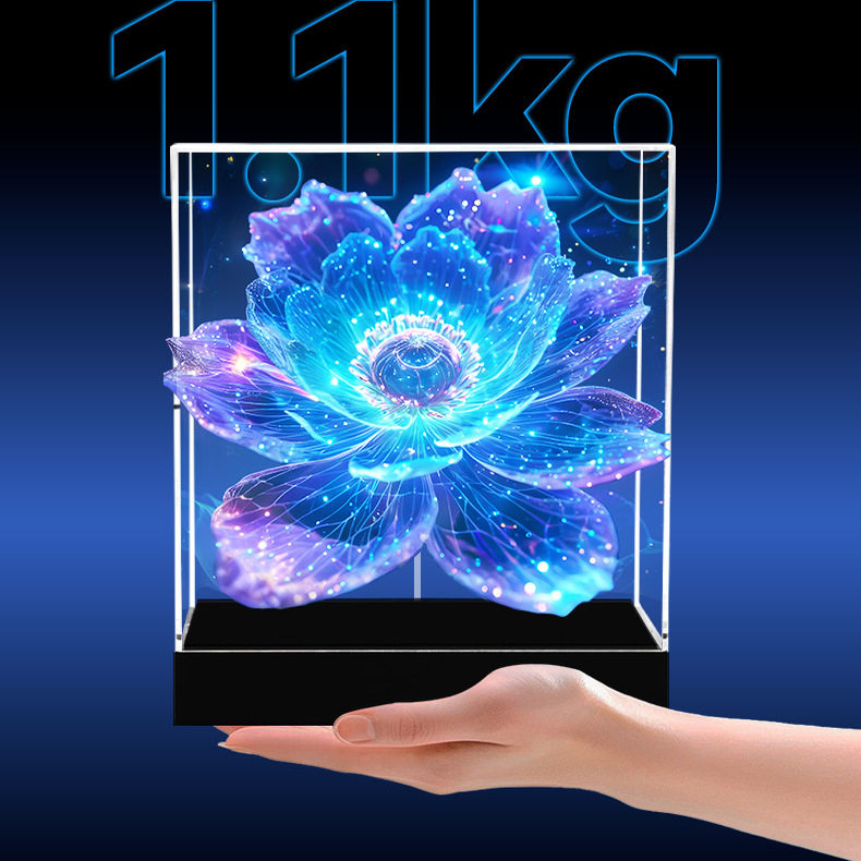 魔法屏裸眼3d全息投影风扇屏