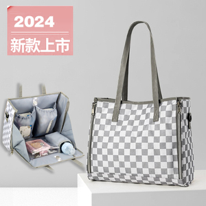 2024新款外出便携妈妈包时尚大容量单肩妈咪包超轻便母婴托特包包