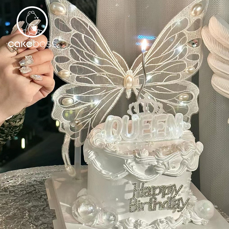 cakeboss蝴蝶女神网红蛋糕
