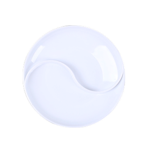 燃灯多功能仿瓷调色盘国画水彩颜料美术生专用初学者儿童5层水粉调色碟调色盒油画画盘工具