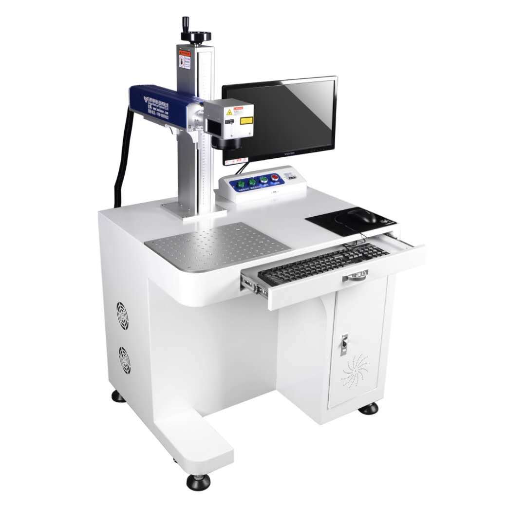 塑胶皮革激光雕刻机 金属光纤激光镭雕机 硅胶制品激光打标机厂家