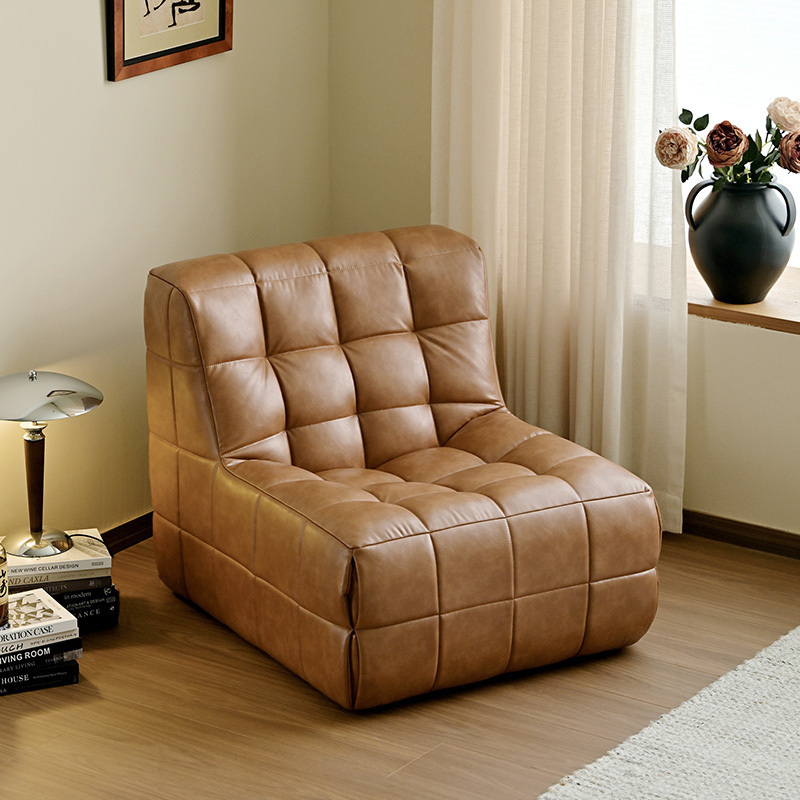 作壳ZOK|丹麦设计|懒人沙发法式客厅单人可睡可躺毛毛虫复古阳台