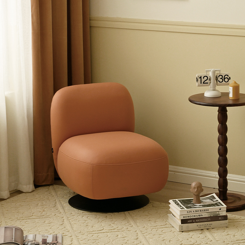 作壳ZOK北欧单人旋转沙发