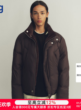 【NULLUS】hug 2025秋冬新款双口袋拉链面包服