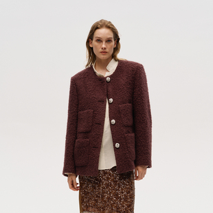 ICE 经典 DUST 2025秋冬新款 四口袋小香外套 hug