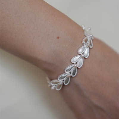 【SOFT MOUNTAINS】hug 2025早春新款雏菊花瓣手链-the wind path