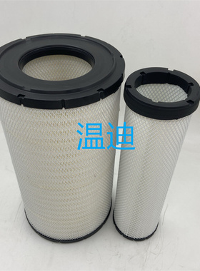 适用K2851PU空滤五十铃三菱罐车日立沃尔沃挖机AF25437空气滤芯器