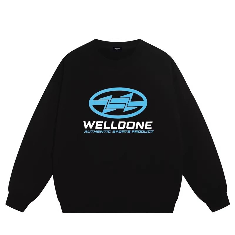 WE11DONE CDG*25AW小众潮牌高街加绒情侣款百搭宽松圆领卫衣男,男装,秀禾服,淘宝优惠券,粉丝福利购,淘宝优惠卷