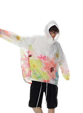 Florki Blur*25SS小众潮牌防紫外线UPF50+防晒服情侣款运动外套男