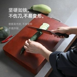 Аутентичная режущая доска для режущей доски с твердым древесиной антибактериальной плесени и режущей доски, сгущенным ножом с большим масштабом