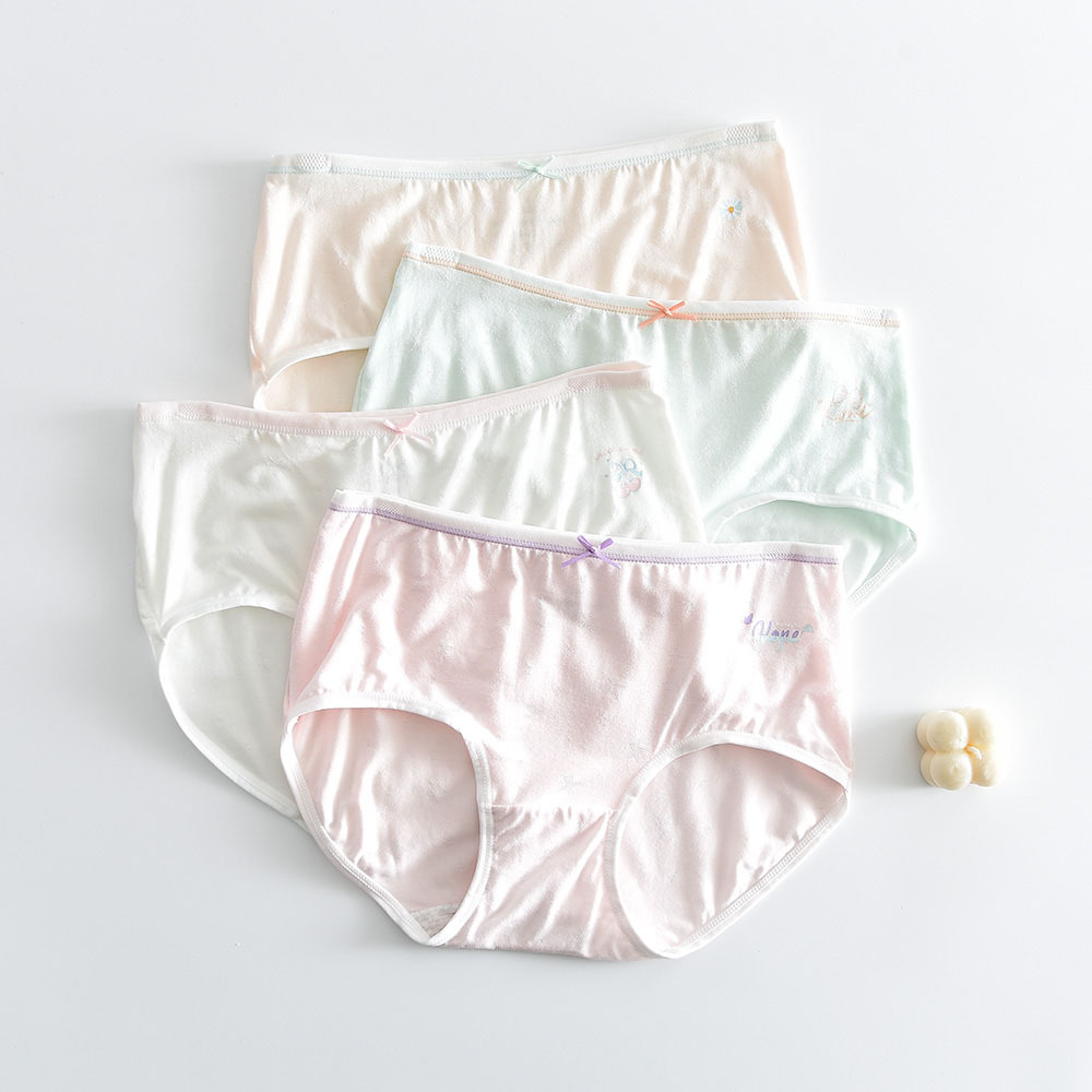 冰雪朵朵25年内裤儿童三角裤青少年莫代尔短裤初中高中生裤衩