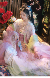 【现货】山海记【小公主】5周年店庆唐风缨络绣花汉服公主风汉服