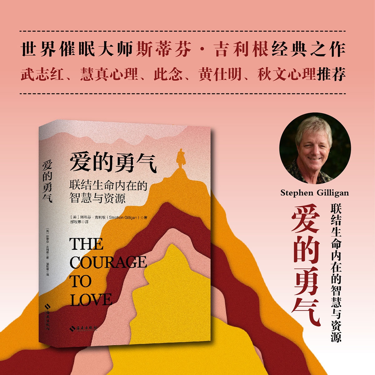 【海南出版社】爱的勇气：联结生命内在的智慧与资源 武志红等人强烈推荐 斯蒂芬·吉利根阐释自我关系身心治疗法的经典之作心理学怎么样,好用不?