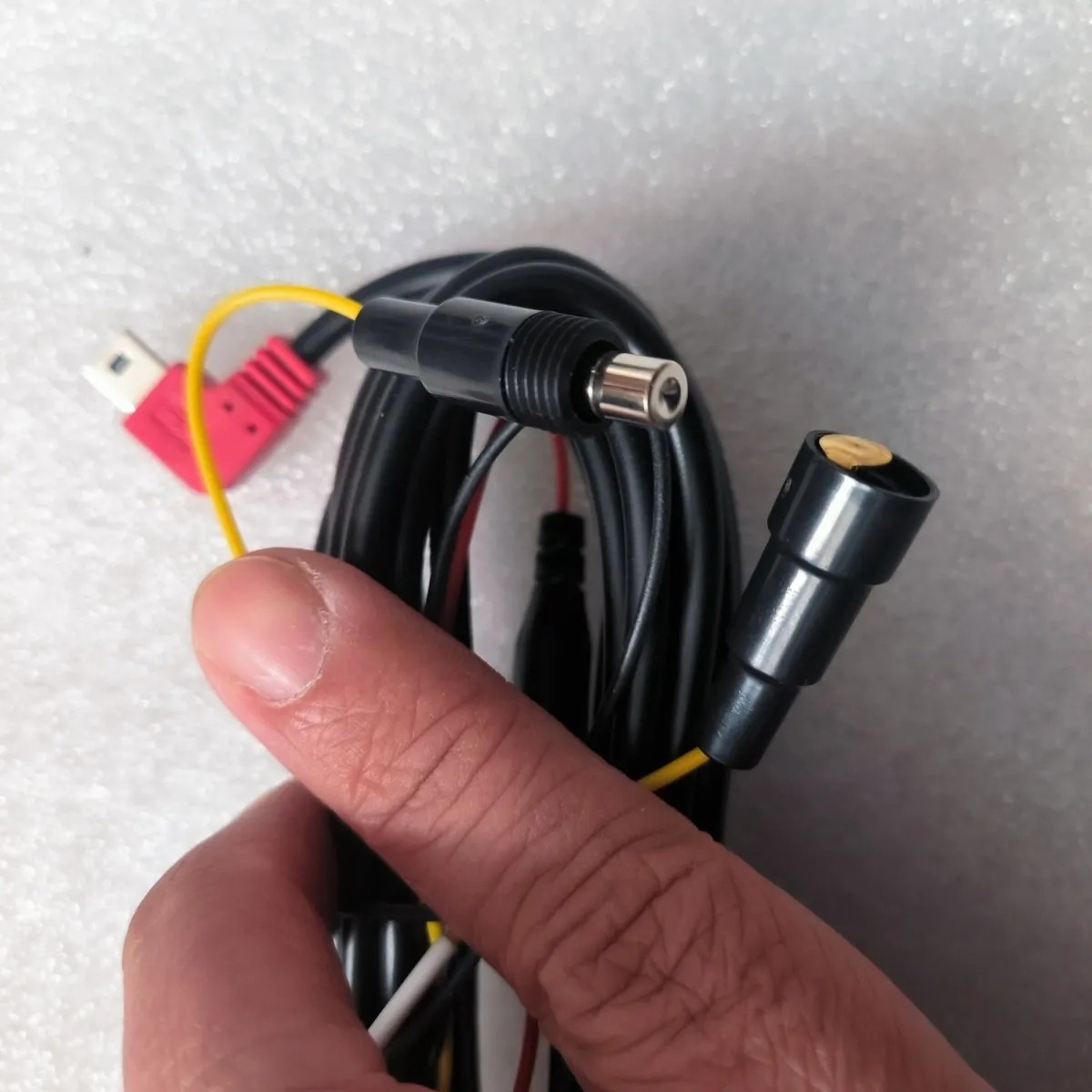 流媒体行车记录仪电源线支持24小时停车监控缩时录影12V专用T型口