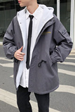 冬季加厚羊羔毛外套男士棉衣2025新款加绒棉服M918P120控148，男装棉衣，电商A157