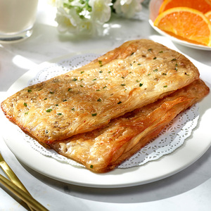 三全手抓饼煎饼锅盔香酥薄饼梅干菜风味香葱猪肉早晚餐半成品包邮